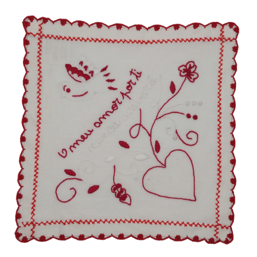 Valentine's Handkerchief - Love Will Never End