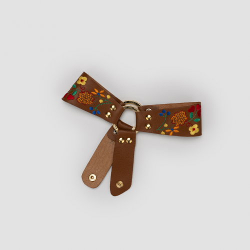 Embroidered Harness (Brown)