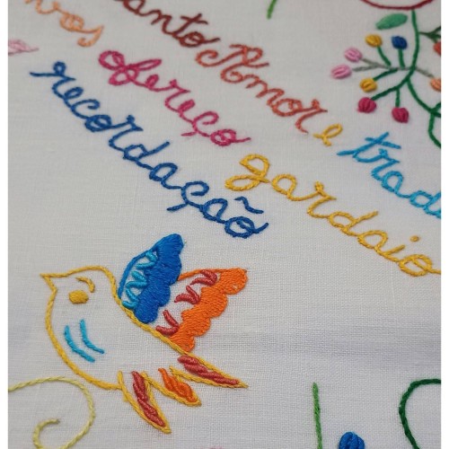 Lenço Minho com bainha 